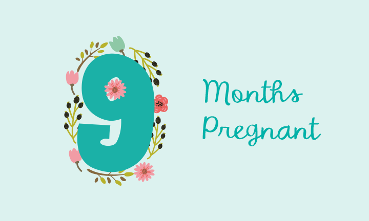 What are the symptoms of pregnancy throughout the nine months?