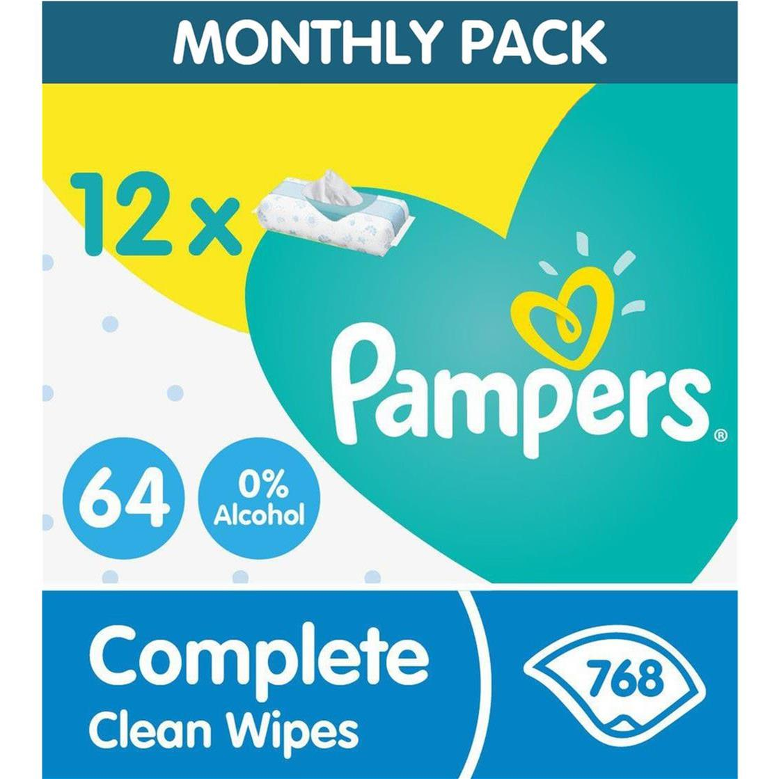 Pampers sales complete clean