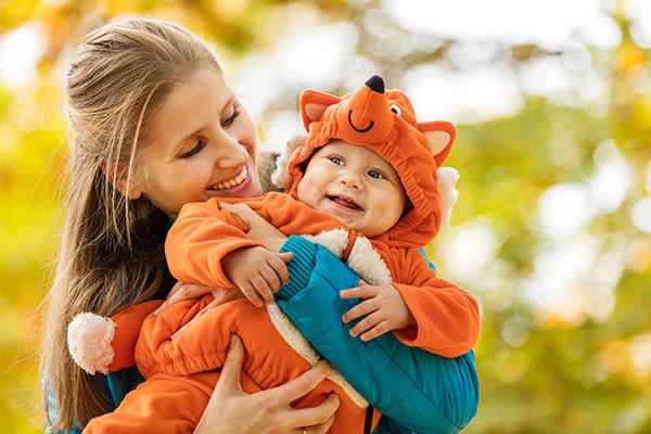 Turn Your Baby Carrier into a Costume for Some Halloween Fun!